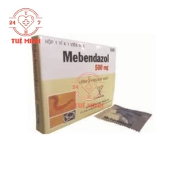 Mebendazol 500mg Armephaco - Thuốc điều trị nhiễm giun đường tiêu hóa